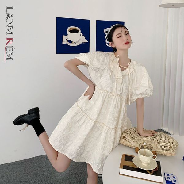 women bubble short sleeve ruffle v-neck dress cute female fashion tide summer arrivals 2h067 210507, Black;gray 
women bubble short sleeve ruffle v-neck dress cute female fashion tide summer arrivals 2h067 210507, Black;gray