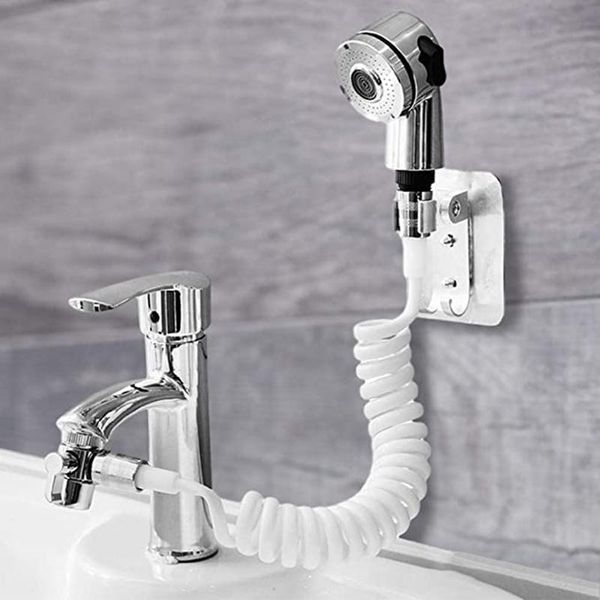retractable shower hose toilet washbasin extension shampoo artifact handheld small nozzle with stand bath accessory set
retractable shower hose toilet washbasin extension shampoo artifact handheld small nozzle with stand bath accessory set