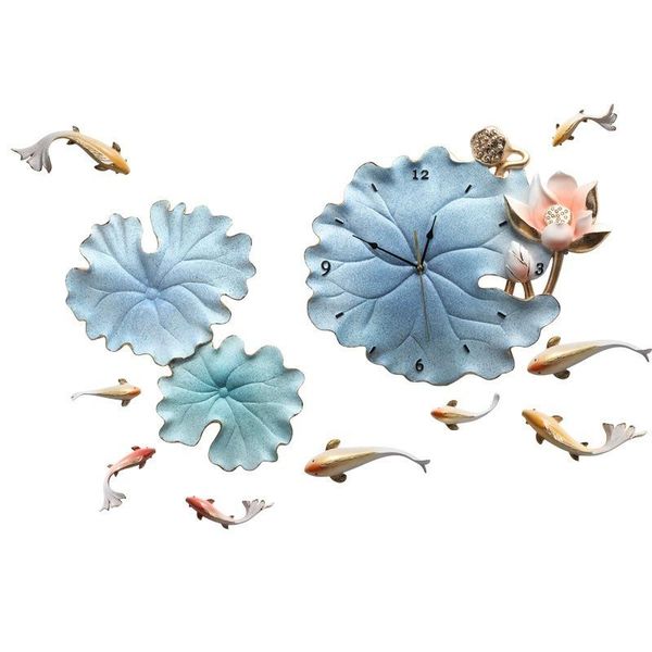wall clocks home decoration light luxury wind lotus leaf sitting room pendant porch three-dimensional flower 3d clock
wall clocks home decoration light luxury wind lotus leaf sitting room pendant porch three-dimensional flower 3d clock