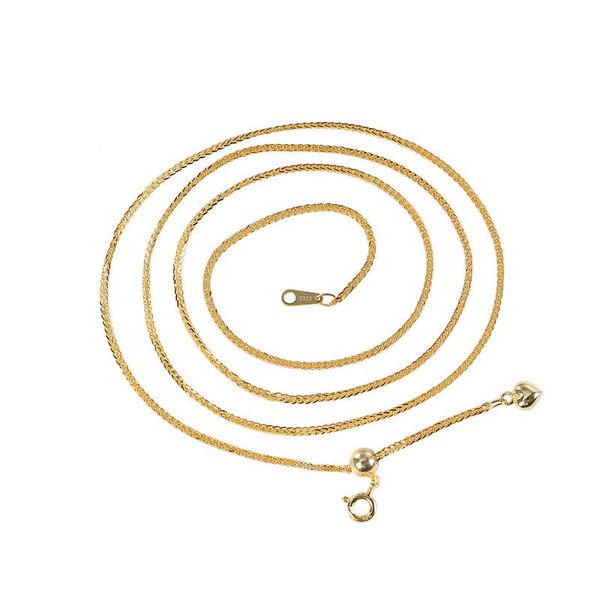 chains s925 sterling silver gold plated affordable luxury fashion personality men and women chain sweater necklace adjustable
chains s925 sterling silver gold plated affordable luxury fashion personality men and women chain sweater necklace adjustable