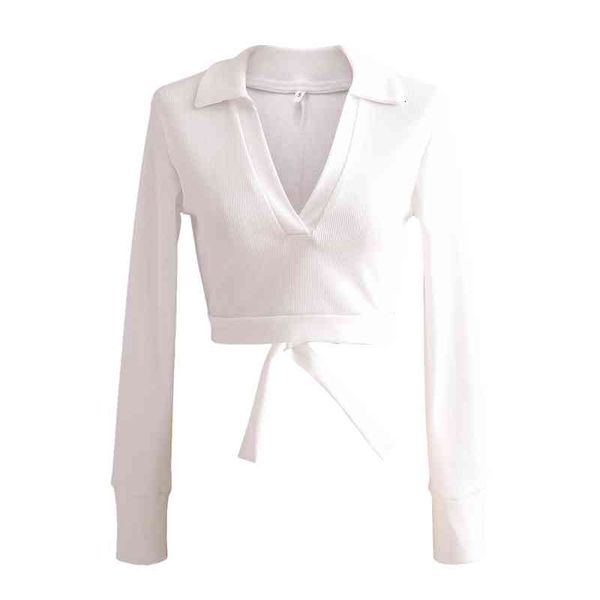 women's knits & tees women v-neck hollow out backless shirts 2021 fashion ladies knitted short streetwear female chic co, White
women's knits & tees women v-neck hollow out backless shirts 2021 fashion ladies knitted short streetwear female chic co, White