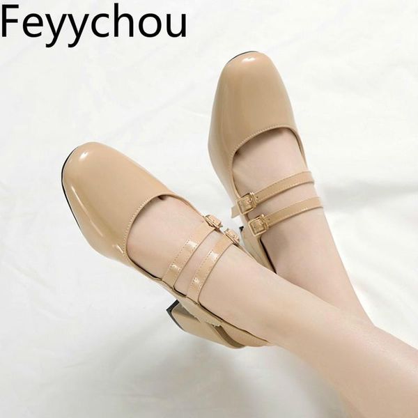 dress shoes women's pumps med heels square toe slingbacks thick heel buckle patent leather 2021 fashion sweet casual black beige
dress shoes women's pumps med heels square toe slingbacks thick heel buckle patent leather 2021 fashion sweet casual black beige