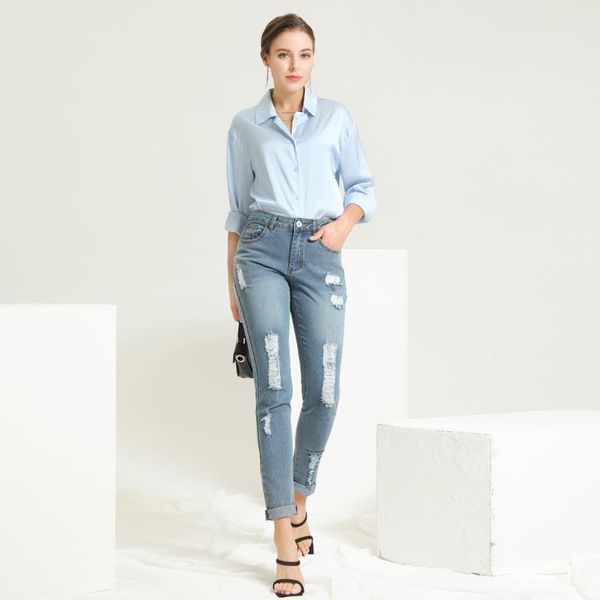 women's jeans 2021 autumn fashion women high waist causal pencil full cotton elastic stretch hip slim fit vintage skinny, Blue
women's jeans 2021 autumn fashion women high waist causal pencil full cotton elastic stretch hip slim fit vintage skinny, Blue