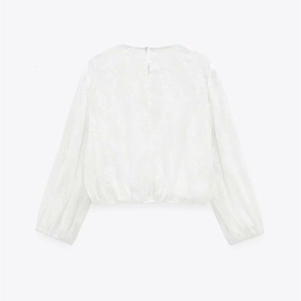 women's blouses & shirts 2021 fashion shirt plied long sleeve embroidered casual neck feminine spring and, White
women's blouses & shirts 2021 fashion shirt plied long sleeve embroidered casual neck feminine spring and, White