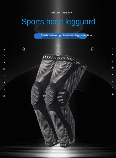 elbow & knee pads sports extended silicone spring knitted running basketball climbing men and women, Black;gray
elbow & knee pads sports extended silicone spring knitted running basketball climbing men and women, Black;gray