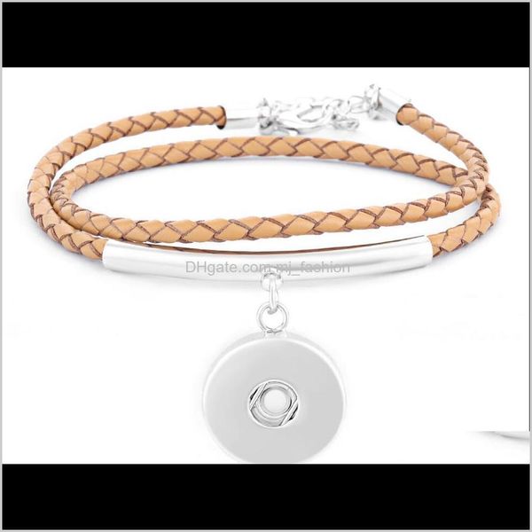 & jewelry sets jewelrynoosa 5 colors leather pendant necklace bracelet set fit 18mm button drop delivery 2021 emidq, Silver
& jewelry sets jewelrynoosa 5 colors leather pendant necklace bracelet set fit 18mm button drop delivery 2021 emidq, Silver