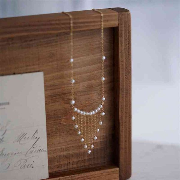 925 silver tassel necklaces handmade gold filled natural pearl pendants kolye choker collares chocker jewelry for women
925 silver tassel necklaces handmade gold filled natural pearl pendants kolye choker collares chocker jewelry for women