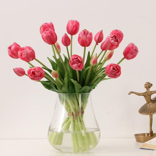 decorative flowers & wreaths 5pcs artificial tulips bouquet real touch feeling rubber tulip fake flower arrangement wedding home garden deco
decorative flowers & wreaths 5pcs artificial tulips bouquet real touch feeling rubber tulip fake flower arrangement wedding home garden deco