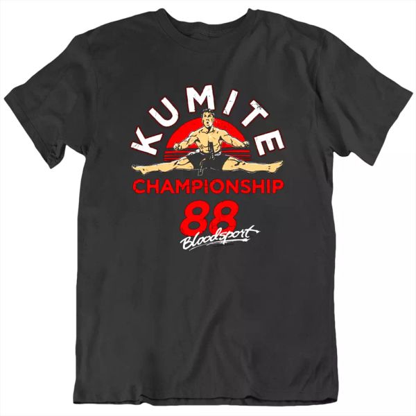 bloodsport tee classic 80s action kumite championship 88 black mens t shirt new, White;black
bloodsport tee classic 80s action kumite championship 88 black mens t shirt new, White;black
