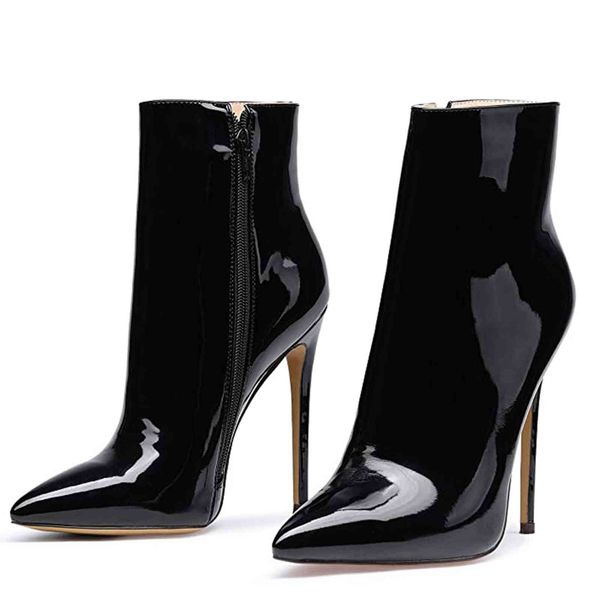 dress shoes lovirs womens high heel boot pointed toe stiletto ankle boots side zipper party booties 12cm plus size us 5-15 cm a2e9, Black
dress shoes lovirs womens high heel boot pointed toe stiletto ankle boots side zipper party booties 12cm plus size us 5-15 cm a2e9, Black