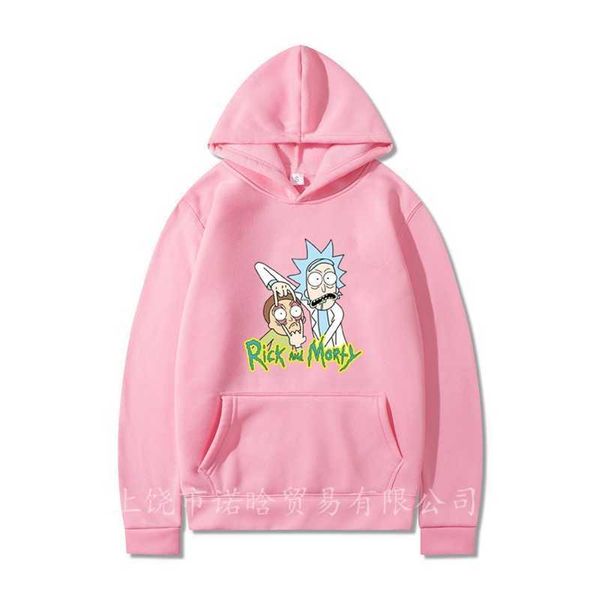 men's printed casual hoodie rick morty fleece fashion hip hop men's and women's sweater2021, Black
men's printed casual hoodie rick morty fleece fashion hip hop men's and women's sweater2021, Black