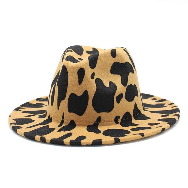 wide brim hats simple flat wool felt jazz fedora men women leopard grain leather band decor trilby panama formal, Blue;gray
wide brim hats simple flat wool felt jazz fedora men women leopard grain leather band decor trilby panama formal, Blue;gray