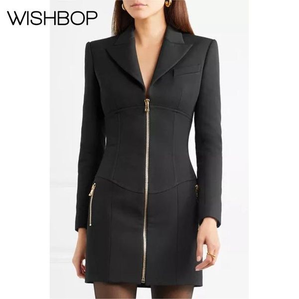 casual dresses 2021 suit collar slim fit trenchcoat mini front with zipper closure & sleeve gold color metal button detail, Black;gray
casual dresses 2021 suit collar slim fit trenchcoat mini front with zipper closure & sleeve gold color metal button detail, Black;gray