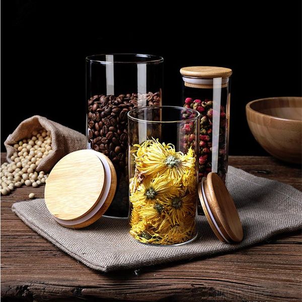 storage bottles & jars bamboo lid glass sealed can transparent jar food confectionery multigrain tank tea high canister borosilicate contain
storage bottles & jars bamboo lid glass sealed can transparent jar food confectionery multigrain tank tea high canister borosilicate contain