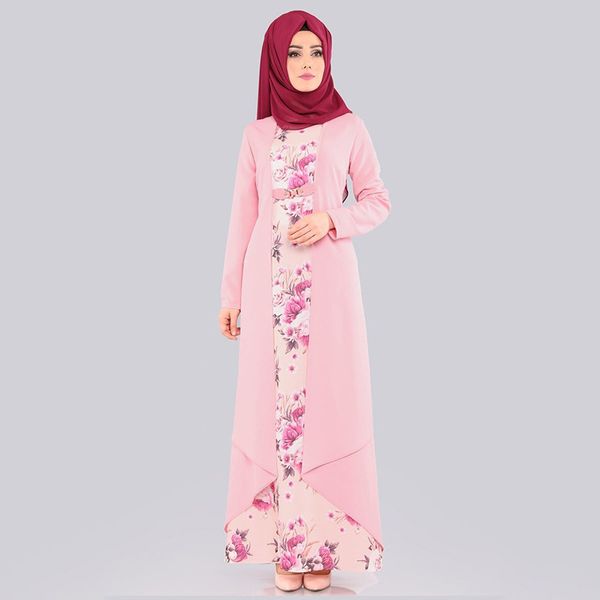 fake two-piece set hijab dress arab islamic clothing abaya women print floral folk custom muslim maxi dresses dubai slim kaftan, Red
fake two-piece set hijab dress arab islamic clothing abaya women print floral folk custom muslim maxi dresses dubai slim kaftan, Red