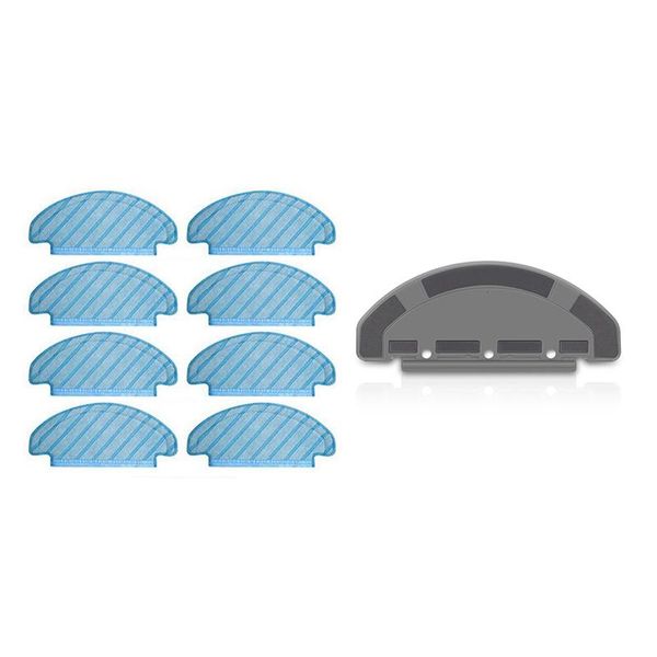 vacuum cleaners 8 pcs cleaner mop cleaning cloths & 1 plate holder bracket replacement accessories
vacuum cleaners 8 pcs cleaner mop cleaning cloths & 1 plate holder bracket replacement accessories