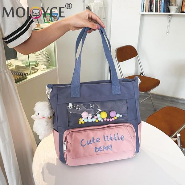 evening bags women fashion bear letters printing shoulder crossbody bag casual pretty style nylon transparent hit color big capacity handbag
evening bags women fashion bear letters printing shoulder crossbody bag casual pretty style nylon transparent hit color big capacity handbag