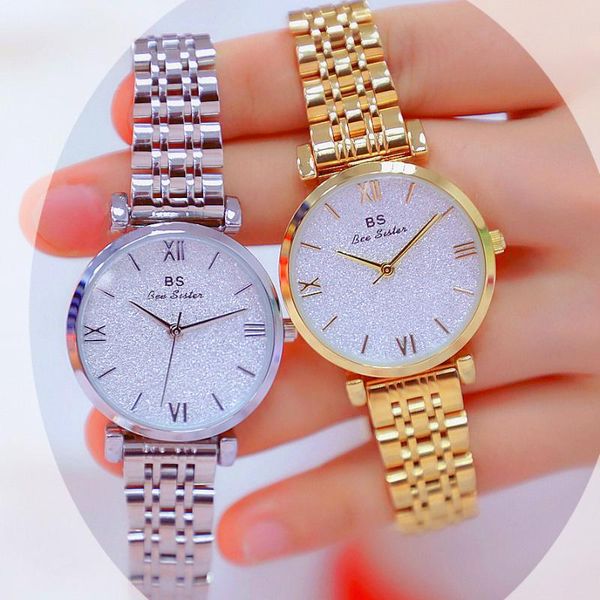 wristwatches bs ladies watch women quartz watches female full steel simple style business zegarek damski dress, Slivery;brown
wristwatches bs ladies watch women quartz watches female full steel simple style business zegarek damski dress, Slivery;brown