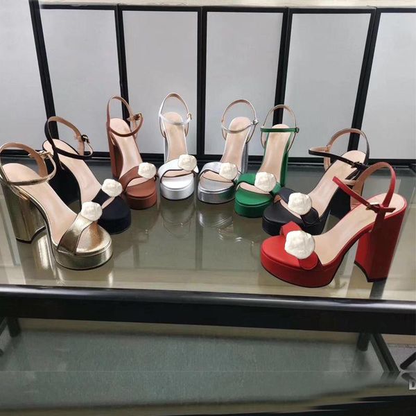 2021 fashion designer high heels sandals waterproof platform leather luxury women's barefoot shoes metal buckle party and banquet belt, Black
2021 fashion designer high heels sandals waterproof platform leather luxury women's barefoot shoes metal buckle party and banquet belt, Black