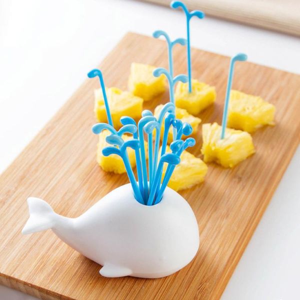 forks 16 pcs/set cute white whale fruit fork cake snack dessert pick toothpick h88f
forks 16 pcs/set cute white whale fruit fork cake snack dessert pick toothpick h88f