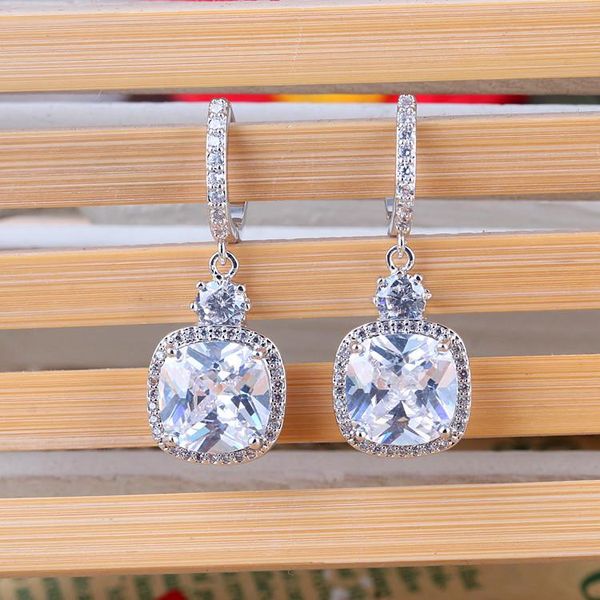 clip-on & screw back boho female blue green red stone earrings luxury crystal white zircon clip cute big double for women, Silver
clip-on & screw back boho female blue green red stone earrings luxury crystal white zircon clip cute big double for women, Silver