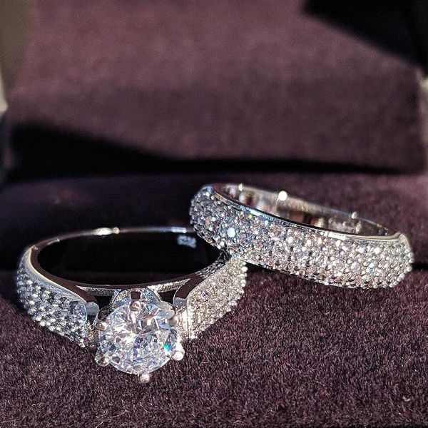 cluster rings moonso fashion cushion cut wedding ring set for women bride engagement jewelry bands eternity gift r4837, Golden;silver
cluster rings moonso fashion cushion cut wedding ring set for women bride engagement jewelry bands eternity gift r4837, Golden;silver