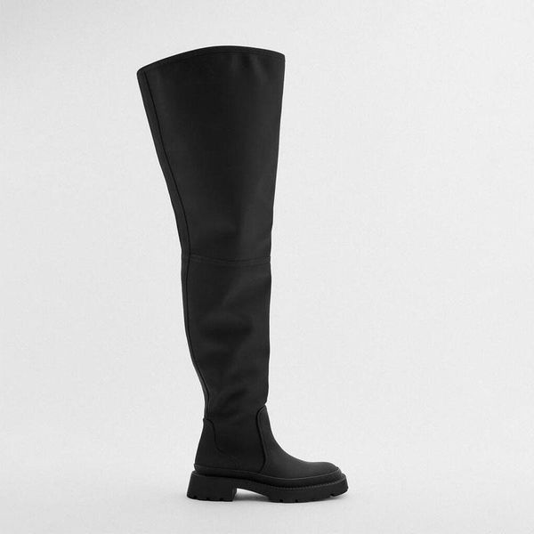 boots autumn and winter women's shoes black thick heel over the knee flat bottom high tube thin elastic fashion women
boots autumn and winter women's shoes black thick heel over the knee flat bottom high tube thin elastic fashion women