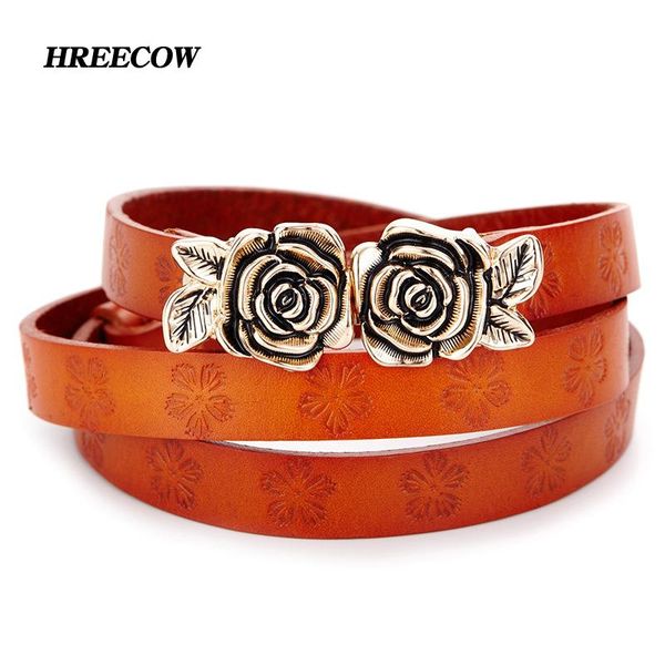 belts fashion genuine leather thin belt woman rose buckle cow skin women strap female hook dress accessories, Black;brown
belts fashion genuine leather thin belt woman rose buckle cow skin women strap female hook dress accessories, Black;brown
