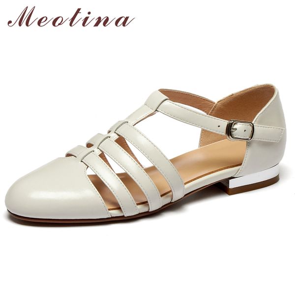 gladiator sandals genuine leather shoes low heel t-strap round toe buckle cow lady footwear summer yellow 210517, Black
gladiator sandals genuine leather shoes low heel t-strap round toe buckle cow lady footwear summer yellow 210517, Black