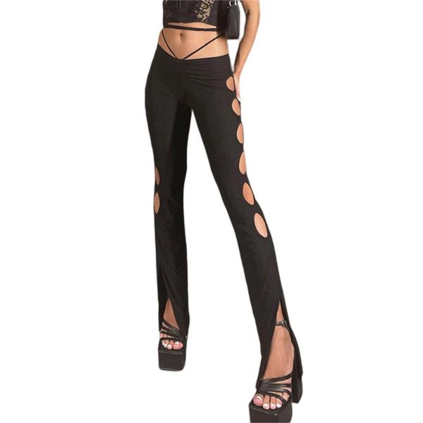 women's pants & capris women close-fitting hollow out trousers, black solid color low waist tie-up leggings, s/ / l, Black;white
women's pants & capris women close-fitting hollow out trousers, black solid color low waist tie-up leggings, s/ / l, Black;white