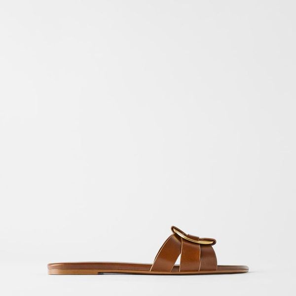 summer retro golden ring women slippers 2021 fashion brown open toe flat leather sandals outdoor elegant beach shoes, Black
summer retro golden ring women slippers 2021 fashion brown open toe flat leather sandals outdoor elegant beach shoes, Black