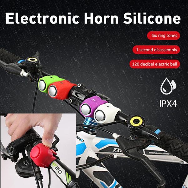 bike horns electronic loud horn cycling bell 120 db warning safety electric waterproof alarm ring bicycle accessories
bike horns electronic loud horn cycling bell 120 db warning safety electric waterproof alarm ring bicycle accessories