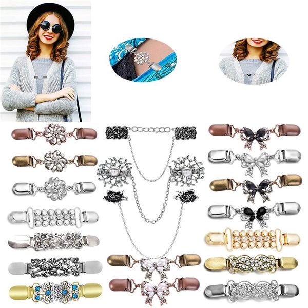 pins, brooches 8seasons vintage women sweater cardigan clips flower rhinestone bow shawl duck clip buckles clothes fashion jewelry, Gray
pins, brooches 8seasons vintage women sweater cardigan clips flower rhinestone bow shawl duck clip buckles clothes fashion jewelry, Gray