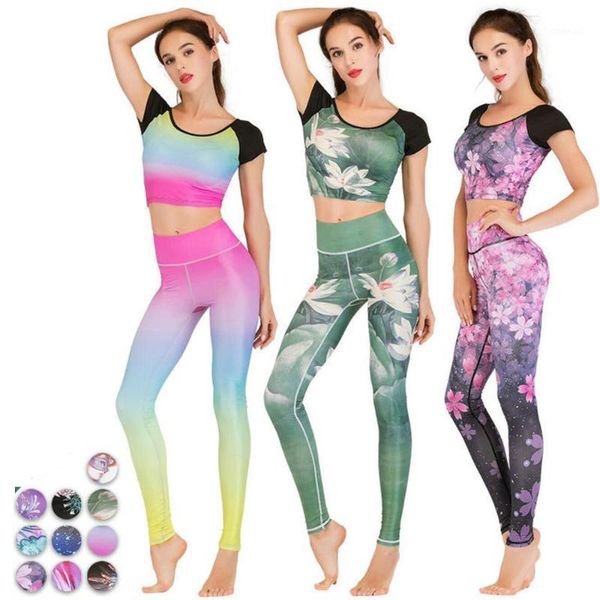 yoga outfit 2021 printing women set 2 piece outfits for training leggings sport fitness tracksuit female sportswear
yoga outfit 2021 printing women set 2 piece outfits for training leggings sport fitness tracksuit female sportswear