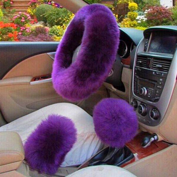 steering wheel covers 3pcs universal cover set real sheepskin auto plush warm fluffy fuzzy car accessories for women girl
steering wheel covers 3pcs universal cover set real sheepskin auto plush warm fluffy fuzzy car accessories for women girl
