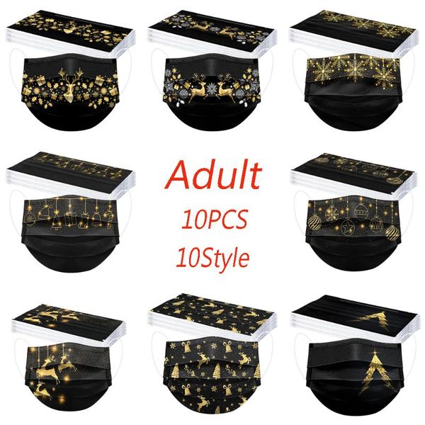 party hats 10pc black gold mask disposable christmas elk snowflake print face masks 3ply protection breathable halloween cap
party hats 10pc black gold mask disposable christmas elk snowflake print face masks 3ply protection breathable halloween cap