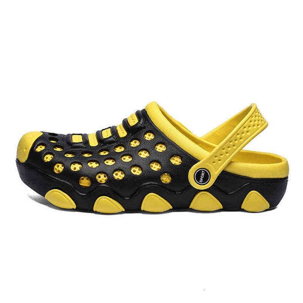 men's cave shoes women's summer anti-skid men's beach slippers lovers' outdoor thick bottom baotou sandals, Black
men's cave shoes women's summer anti-skid men's beach slippers lovers' outdoor thick bottom baotou sandals, Black