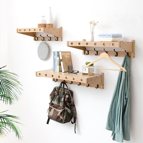 hangers & racks modern style bamboo coat hanging hook hanger storage wall rack solid wood partition creative decoration frame
hangers & racks modern style bamboo coat hanging hook hanger storage wall rack solid wood partition creative decoration frame