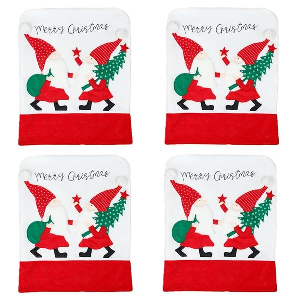 chair covers christmas covers, set of 4 santa claus hat back for xmas home kitchen decoration
chair covers christmas covers, set of 4 santa claus hat back for xmas home kitchen decoration
