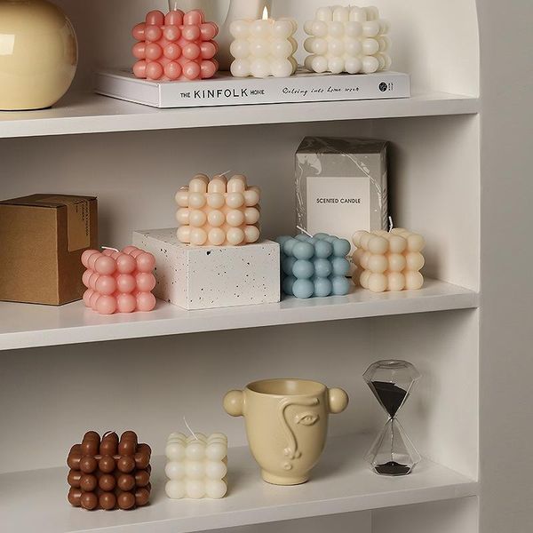 candles 1pc 3d small bubble cube candle soy wax colour scented relaxing birthday gift home decoration ornaments
candles 1pc 3d small bubble cube candle soy wax colour scented relaxing birthday gift home decoration ornaments