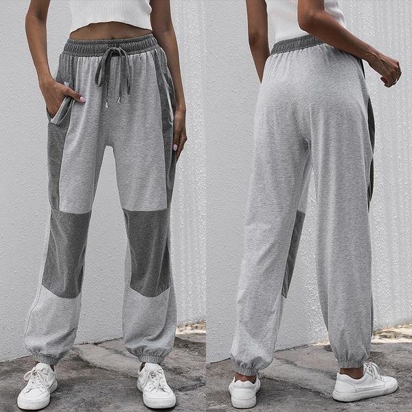 women's sweatpants women high waist loose pants casual streetwear & capris, Black;white
women's sweatpants women high waist loose pants casual streetwear & capris, Black;white