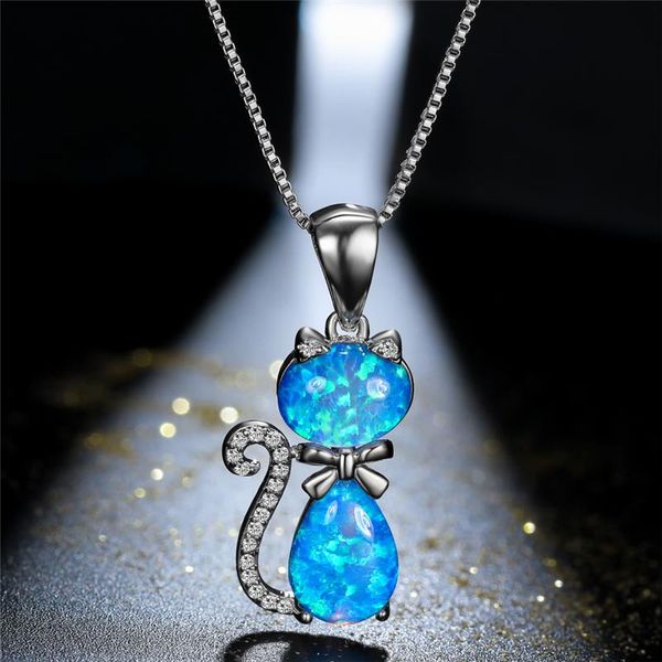 pendant necklaces cute female small cat necklace rose gold silver color chain boho white opal bowknot wedding for women
pendant necklaces cute female small cat necklace rose gold silver color chain boho white opal bowknot wedding for women