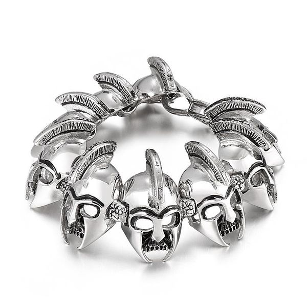 charm bracelets haolynjoy tribal tiger mask chain powerful stainless steel men's bracelet accessory, Golden;silver
charm bracelets haolynjoy tribal tiger mask chain powerful stainless steel men's bracelet accessory, Golden;silver