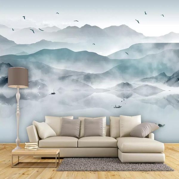 wallpapers dropship custom 3d wall murals chinese style abstract ink landscape painting art for study backdrop home decor 
wallpapers dropship custom 3d wall murals chinese style abstract ink landscape painting art for study backdrop home decor