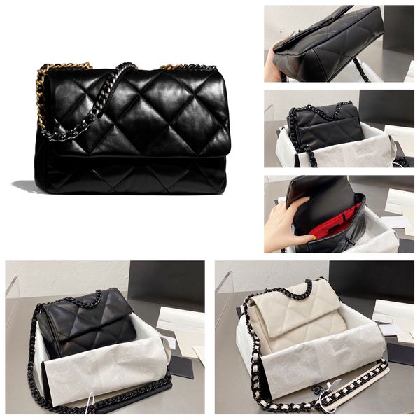 19 handbag shoulder bag women handbags cross body bags three color metal stitching leather chain
19 handbag shoulder bag women handbags cross body bags three color metal stitching leather chain