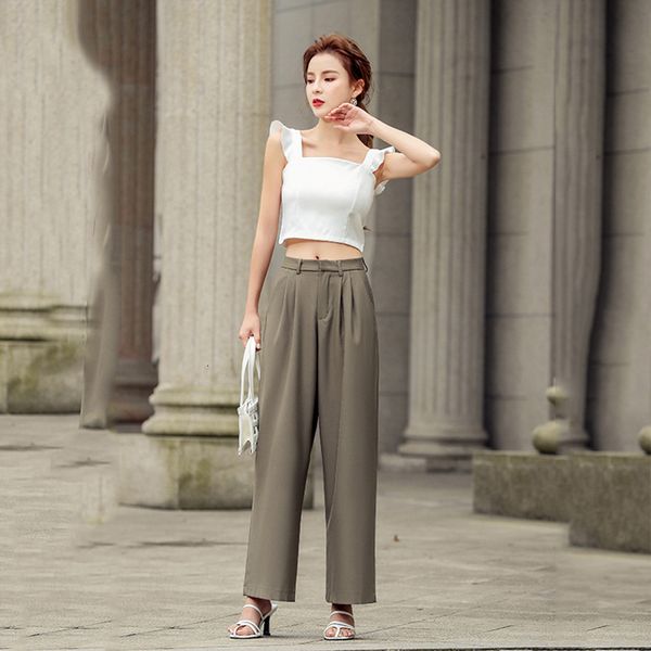 capri arrival fashion summer women's lady leg streetwear simple temper long pants, Black;white
capri arrival fashion summer women's lady leg streetwear simple temper long pants, Black;white
