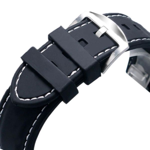 watch bands 10 pcs 22/24mm bracelet black silicone waterproof military strap band white line stitching replacement diving ourdoor, Black;brown
watch bands 10 pcs 22/24mm bracelet black silicone waterproof military strap band white line stitching replacement diving ourdoor, Black;brown