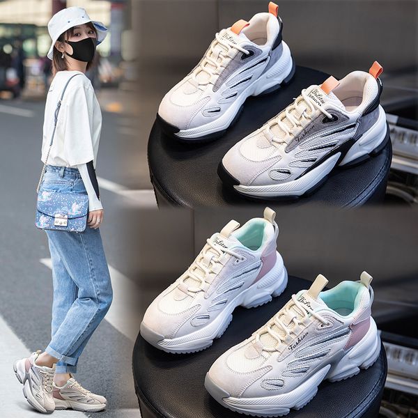 film bottom leather daddy shoes women's autumn 2021 thick leisure running elevated sports, Black;white
film bottom leather daddy shoes women's autumn 2021 thick leisure running elevated sports, Black;white