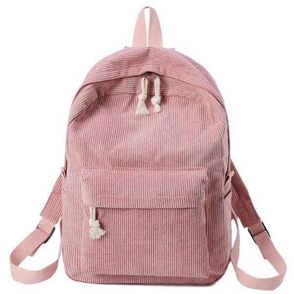 backpack women casual solid corduroy bagpack softback bag soft handle teenage fashion girls travel lapshoulder school
backpack women casual solid corduroy bagpack softback bag soft handle teenage fashion girls travel lapshoulder school