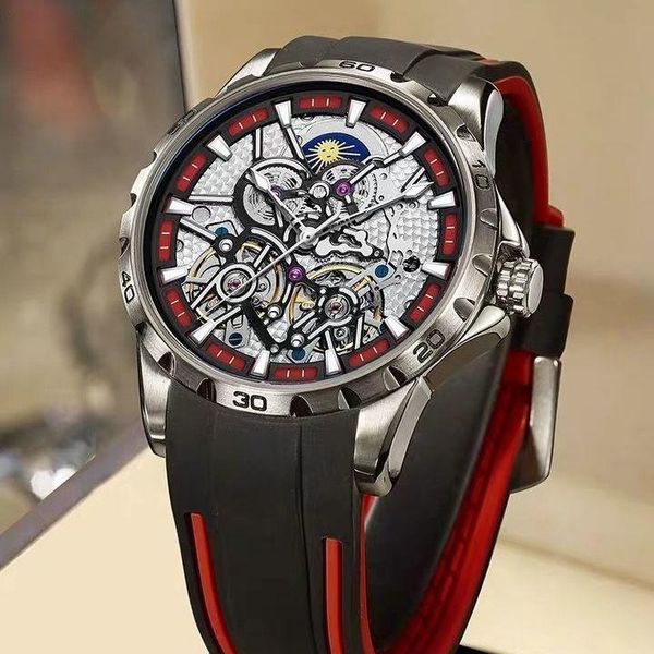 wristwatches original genuine double tourbillon mechanical men's watch full automatic watches 2021 fashion hollow man, Slivery;brown
wristwatches original genuine double tourbillon mechanical men's watch full automatic watches 2021 fashion hollow man, Slivery;brown